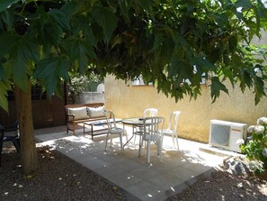 Terrasse, salon de jardin