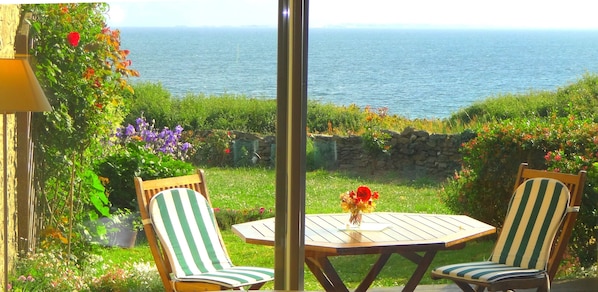 Du salon, vue mer
