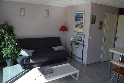 T2 new with garden in quiet residence at the foot of the Calanques park