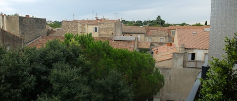 vue du balcon du salon