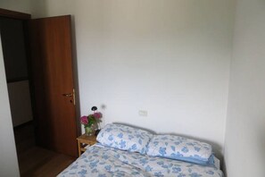 Office with double bed