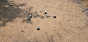 terrain de pétanque