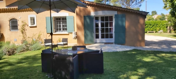 Entrée indépendante du meublé de tourisme