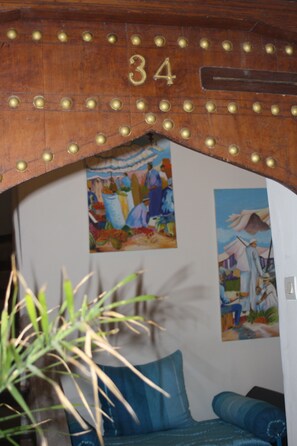 Détail de l’intérieur