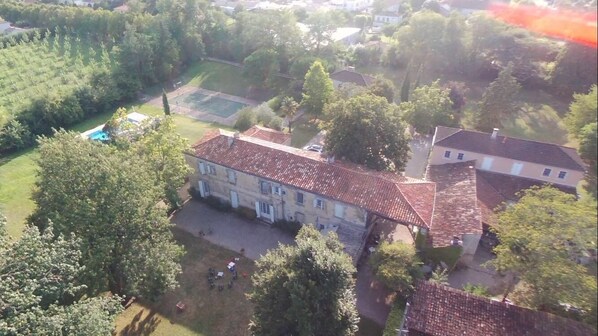 Mothes de Blanche vu du ciel