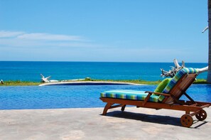 Pool ocean front