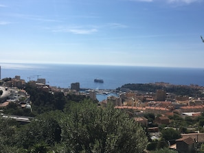 Vue sur la plage/l’océan