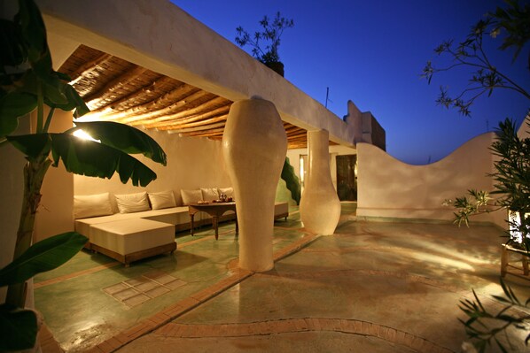 Terrace of the Douiria at Riad O2