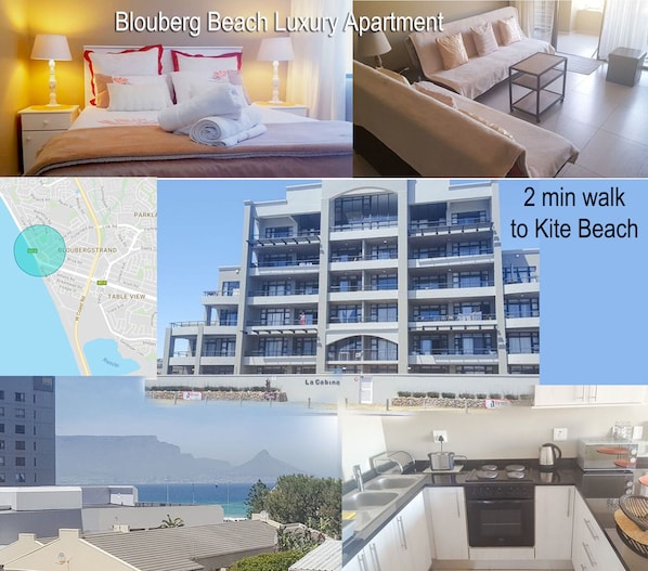 blouberg apartment, 2 min walking distance from sandy beach and restaurants