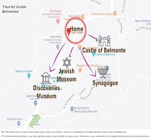 Carte de l’hébergement