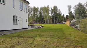 Garden from the side