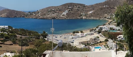 Vue sur la plage/l’océan