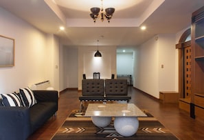 Living Room and Dining Area in the background with air conditioner