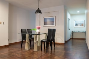 Dining Area with air conditioner