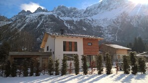 The house with views of Mont Blanc