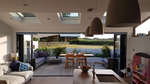Open plan living space