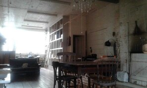Looking towards the front door