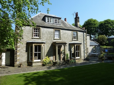 The Old Vicarage Bed and Breakfast in attractive Peak District village