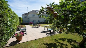 Enjoy our spacious garden  at Regency Court Holiday Flats