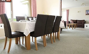 Large dining room with seating fro  8/9