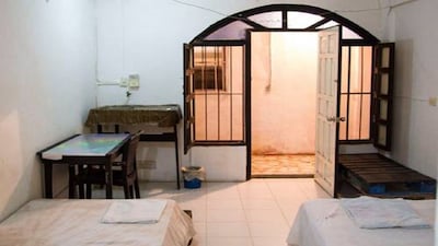 Eco Hostel Backpack Room with two beds 4