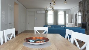 View from the dining area
