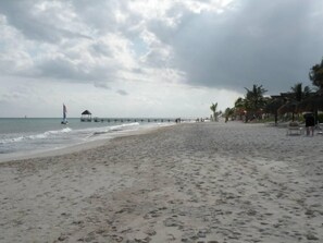 Blick auf den Strand