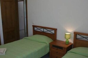 Bedroom leading to pool