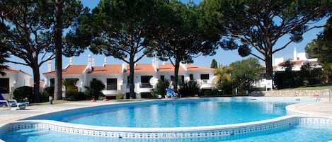 The Pool amidst the Pines at Lakeside Village. One of 2 fantastic pools for you.