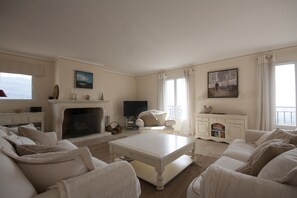 Living room with high standard furniture