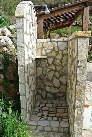 outdoor shower