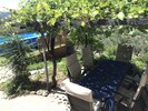 Lower pergola