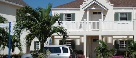 Property Entrance  with allocated parking 