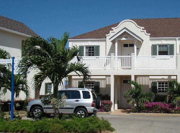 Property Entrance  with allocated parking 