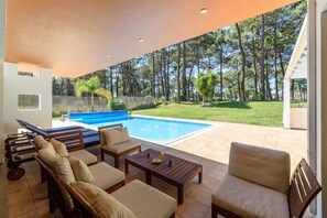 Outside living area