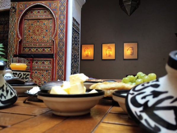 Repas de petit déjeuner
