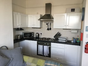 Kitchenette in the apartment