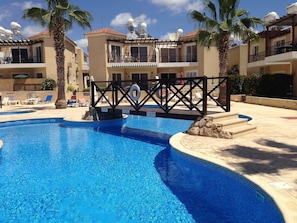 Bridge over the Pool