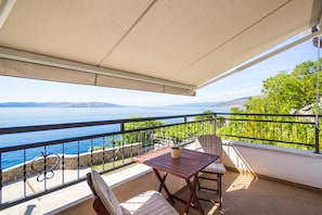 Balcony can be shaded