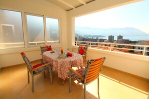 Balcony with sea view