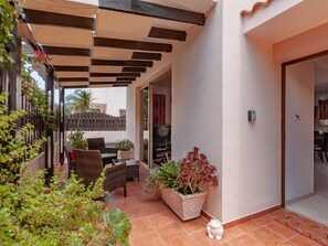 Inviting entrance