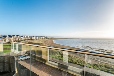 Gower View Beach Apartment en el camino costero galés