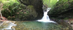 One of the local waterfalls (4km away)