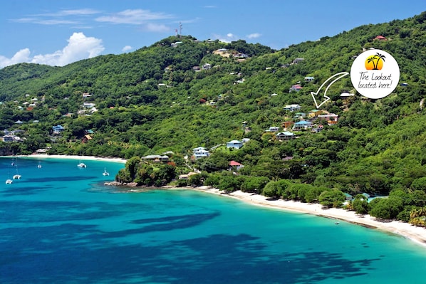 The Lookout is located a short walk from two of the Caribbean's finest beaches!