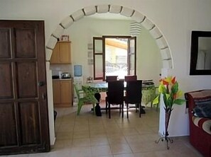 View of kitchen and archway