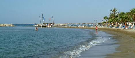 The beach near SunBay, 250 meters near