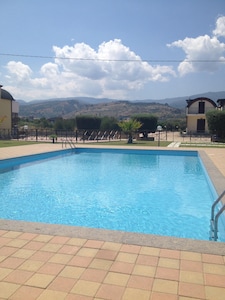 Apartment in Private Gated Complex with Pool and Mountain Views