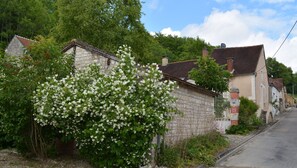 View of the property from the street (spring)