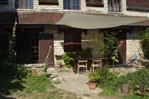 Part of the terrace