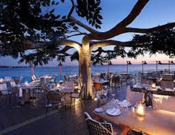 Restaurant on the beach